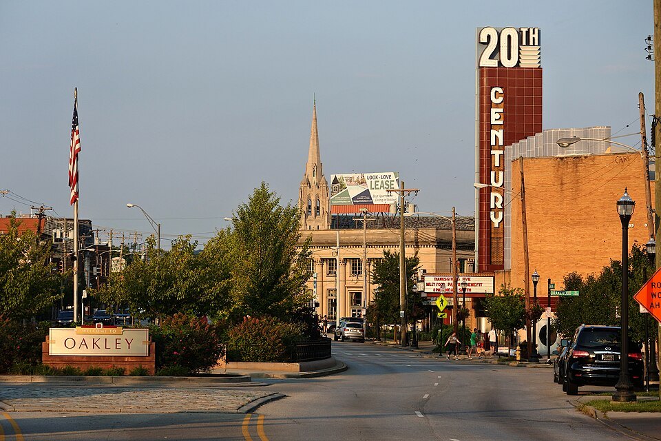 Oakley Square in Cincinnati