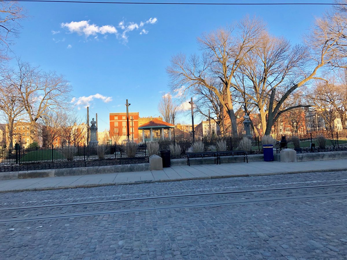 Washington Park gazebo and grounds, 2019